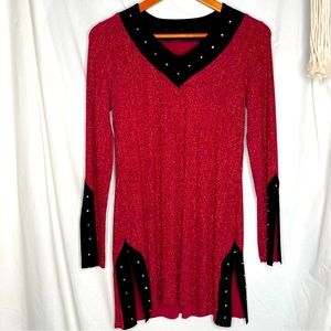 Altar’d State burgundy dress. Size S